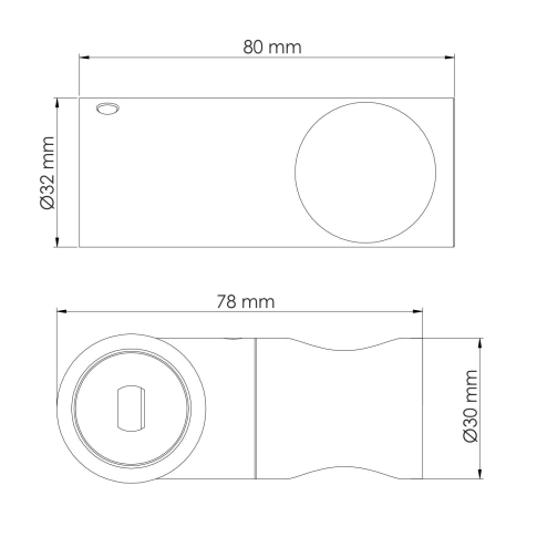 A324 Настенный держатель лейки - картинка 2