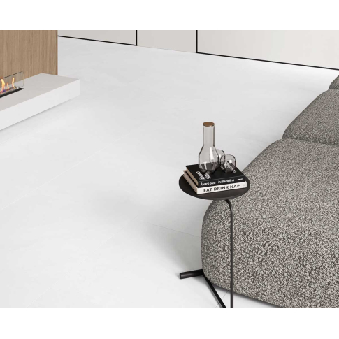 Materica White 80x80 керамический гранит матовый карвинг - картинка 3