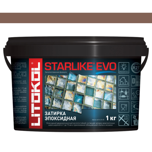 Фуга Starlike Evo 209 Pietra D'assisi 1 кг  - картинка 1