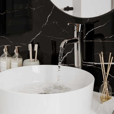 Смеситель для умывальника MINILIADA высокий N2012902LPT - картинка 2