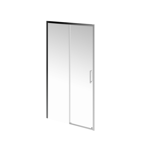 Душевая дверь VETRO, раздвижная, 110х195, хром - картинка 1