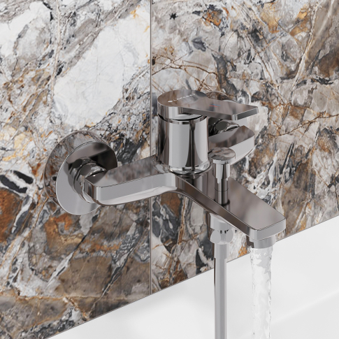 Смеситель для ванны/душа NOBIA N2038102LPT - картинка 4