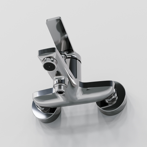 Смеситель для ванны/душа NOBIA N2038102LPT - картинка 5