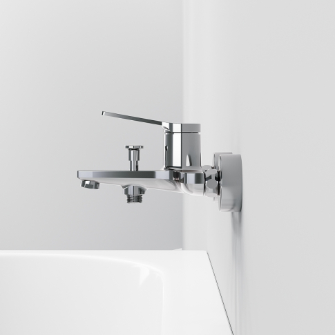 Смеситель для ванны/душа NOBIA N2038102LPT - картинка 6