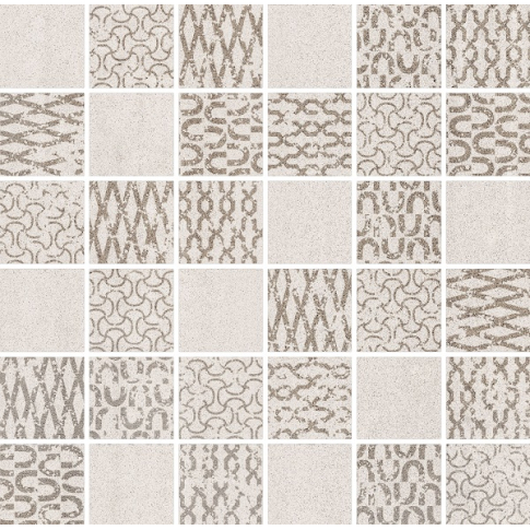 Про Дабл бежевый светлый 30x30 мозаика матовый DD2015\MM - картинка 1