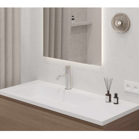 Perla Bianco серый светлый 60x119,5 керамический гранит матовый CR6012G0481R - картинка 9