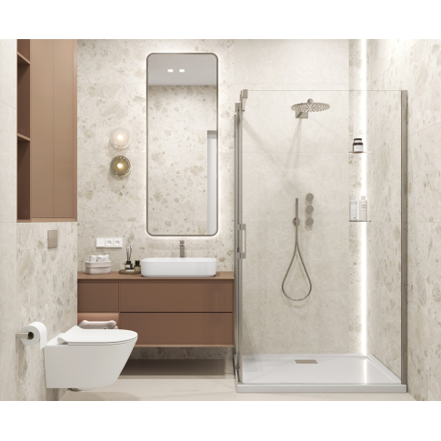 Astoria Beige бежевый 60x60 керамический гранит матовый карвинг LP6060G0231R - картинка 2