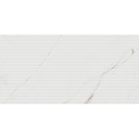 Марсель белый 60x119,5 плитка глянцевый структурный KM6012B0410R - картинка 2