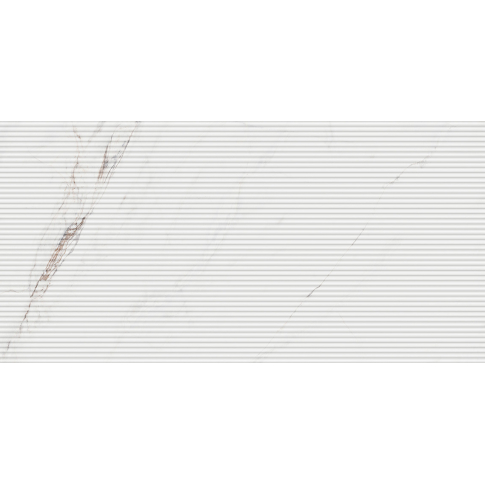 Марсель белый 60x119,5 плитка глянцевый структурный KM6012B0410R - картинка 3