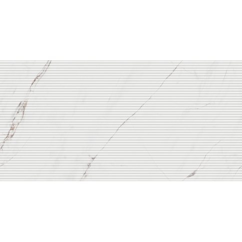 Марсель белый 60x119,5 плитка глянцевый структурный KM6012B0410R - картинка 5