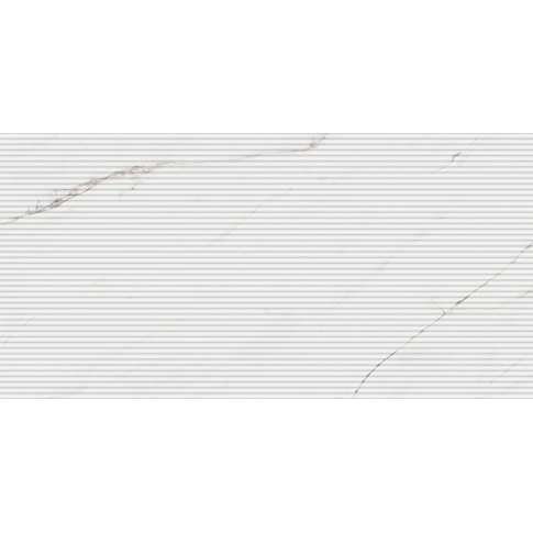 Марсель белый 60x119,5 плитка глянцевый структурный KM6012B0410R - картинка 6