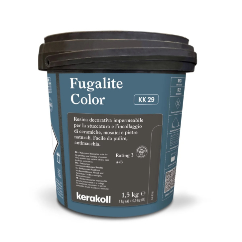 Эпоксидный шовный заполнитель KeraKoll Fugalite Color КК29 Небесно-синий 1,5 кг																														 - картинка 1