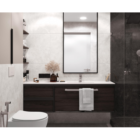 Runa Bianco 60х60 керамогранит структурный матовый - картинка 3