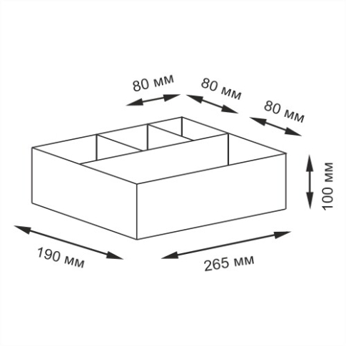 Neime WB-190-M Плетеная корзина для белья - картинка 3