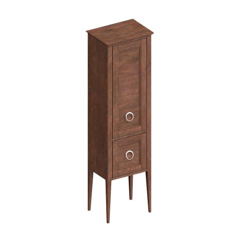 Пенал напольный Plaza Classic NEO 175, орех - картинка 4