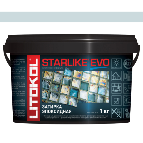 Фуга Starlike Evo 300 Azzurro Pastello 1 кг  - картинка 1
