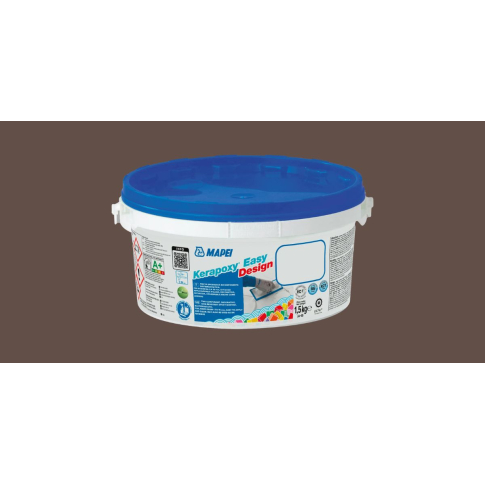 Фуга Mapei Kerapoxy Easy Design 1,5 кг шоколад 144 - картинка 1