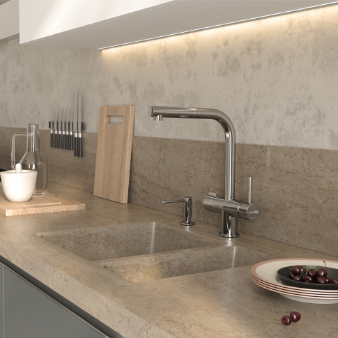 A8917 Смеситель для кухни под фильтр с выдвижным изливом - картинка 3