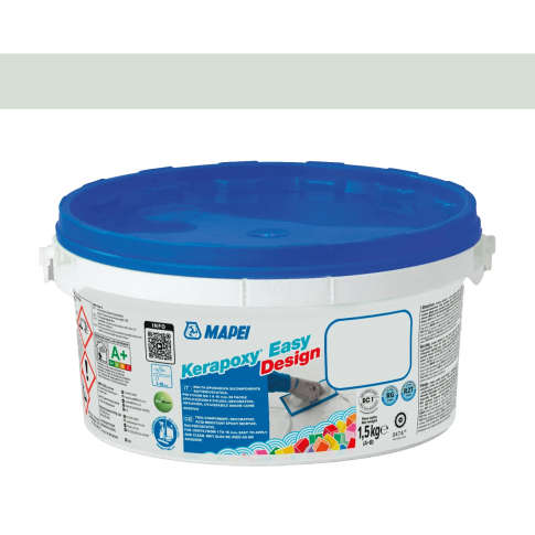 Фуга Mapei Kerapoxy Easy Design 1,5 кг белая луна 103 - картинка 1