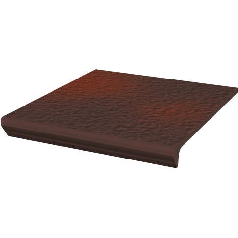 Cloud ступень капиносом структурная brown 30х33 - картинка 1