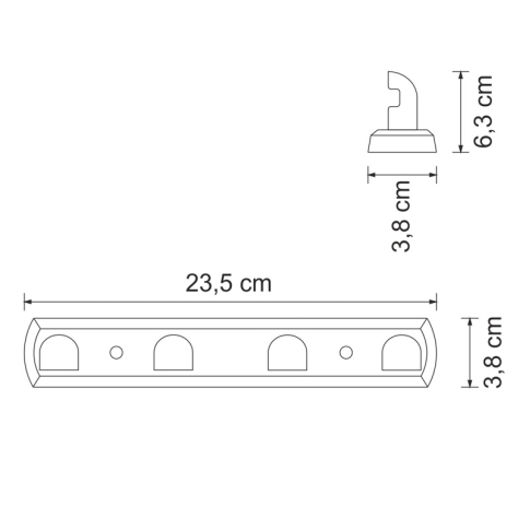 Kammel K-8374 Кронштейн настенный - картинка 4