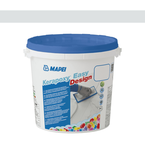Фуга Mapei Kerapoxy Easy Design 3 кг светло-серый 111 - картинка 1
