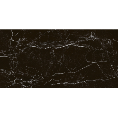 Intense Nero черный 60x119,5 керамический гранит матовый карвинг - картинка 1