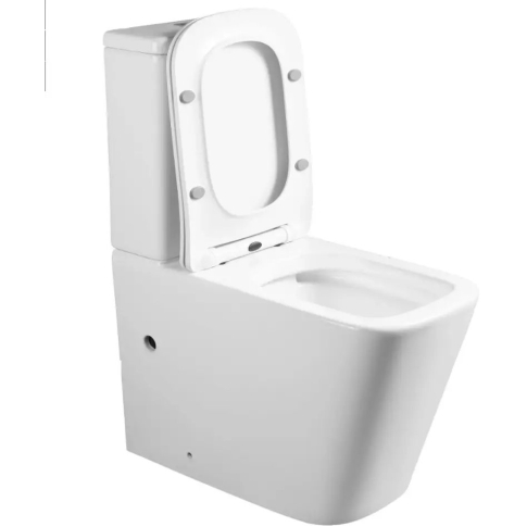 Унитаз напольный MAIELLA безободковый с крышкой duroplast, soft-close, белый, CT10314 - картинка 4
