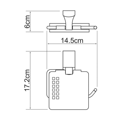 Leine K-5025 Держатель туалетной бумаги - картинка 4