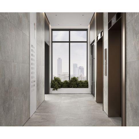Storm Ash серый 60x60 керамический гранит матовый карвинг структурный LP6060G0151R - картинка 4