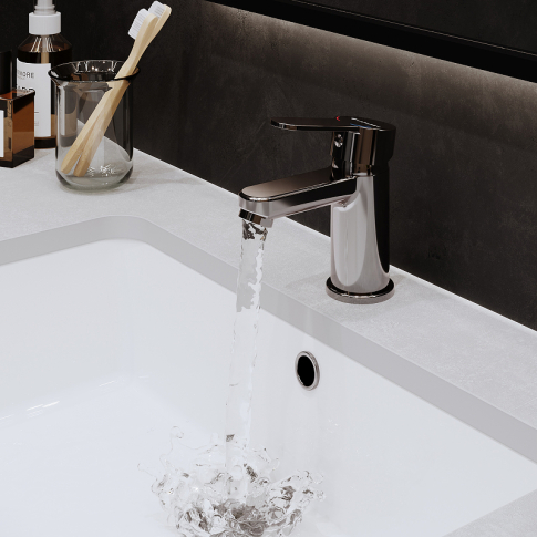 Смеситель для умывальника MOLERA высокий N4013202LPT - картинка 2