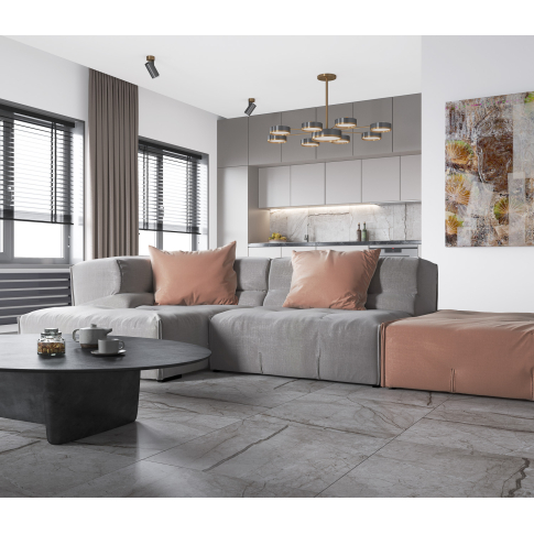Obsidian Moss Grey 60х60 керамогранит полированный - картинка 2