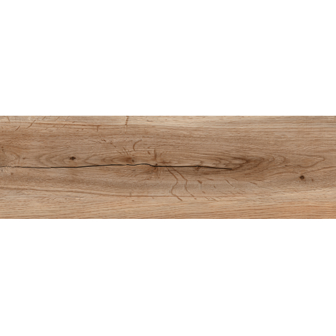 Oakwood коричневый 18,5x59,8 керамический гранит матовый структурный - картинка 1