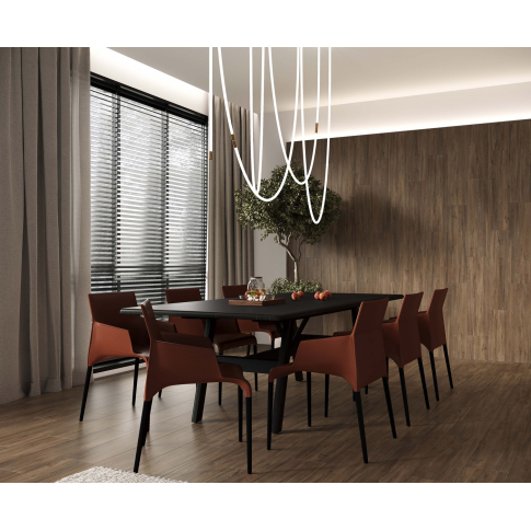 Tabula Brown коричневый 20x80 керамический гранит матовый K952694R0001LPET - картинка 3