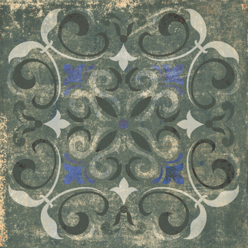 Mandala Cian 19,6x19,6 керамический гранит матовый карвинг - картинка 7