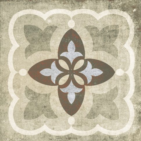 Mandala Cian 19,6x19,6 керамический гранит матовый карвинг - картинка 10