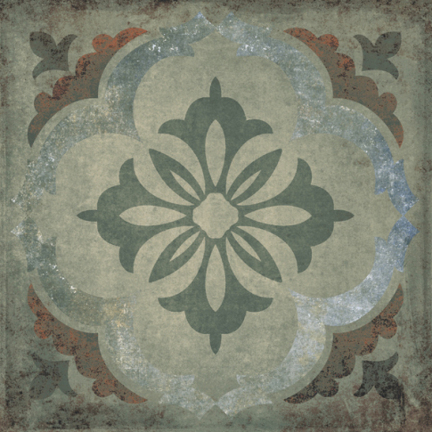 Mandala Cian 19,6x19,6 керамический гранит матовый карвинг - картинка 11