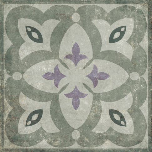 Mandala Cian 19,6x19,6 керамический гранит матовый карвинг - картинка 14