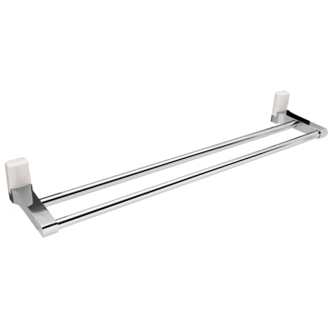 Держатель для полотенец Leine K-5040WHITE двойной - картинка 1