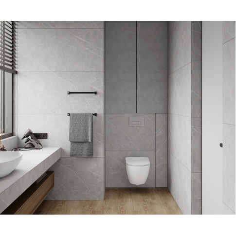 Lune Grigio серый 60x119,5 керамический гранит матовый карвинг LP6012G0061R - картинка 3