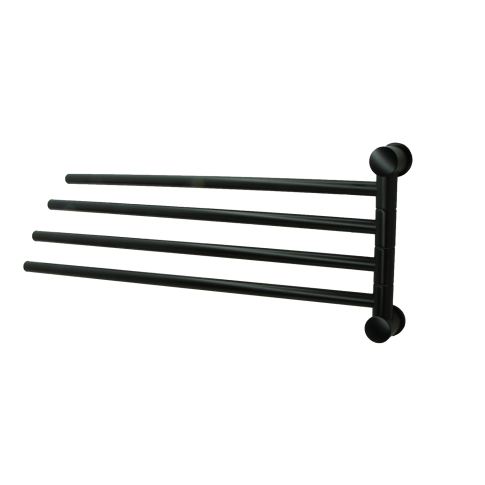 K-1034BLACK Держатель полотенец четверной - картинка 1