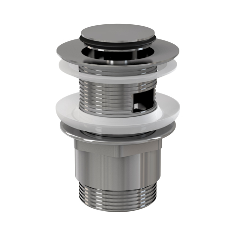 Донный клапан ClickClack 5/4 цельнометалический A39 - картинка 1