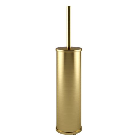 K-1027BRUSHED GOLD Щетка для унитаза напольная - картинка 1
