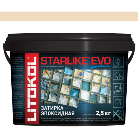 Фуга Starlike Evo 208 Sabbia 2,5 кг  - картинка 1