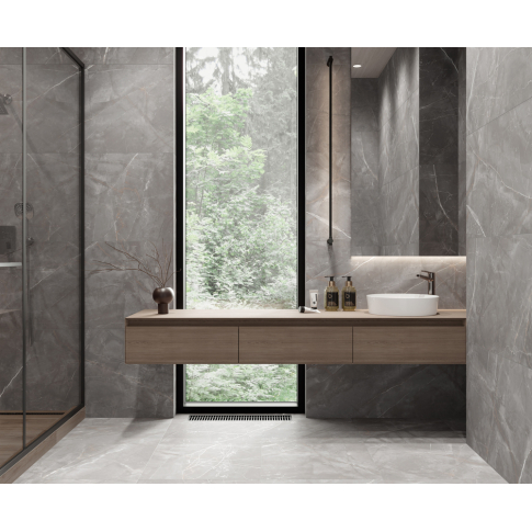 Timeless Taupe серо-бежевый 60x119,5 керамический гранит матовый карвинг - картинка 2
