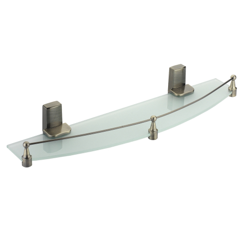 Exter K-5244 (ранее К-5224) Полка стеклянная с бортиком - картинка 1