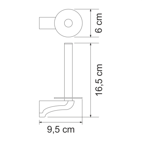 Kammel K-8397 Держатель туалетной бумаги - картинка 4