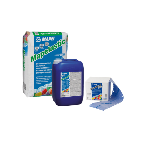 Лента гидроизоляционная прорезиненная MAPEI Мапебанд ИР шир.120 мм 10 м - картинка 2