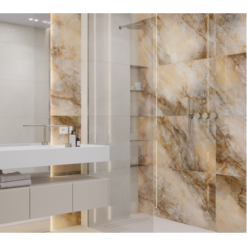 Люмен амбра 60x119,5 плитка глянцевый LP6012B0220R - картинка 2
