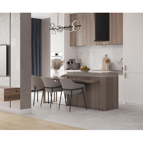 Lugano Bianco 80х80 керамогранит полуполированный - картинка 2